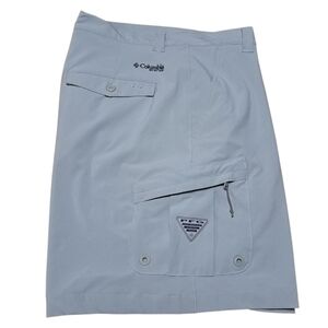 COLUMBIA Men's PFG‎ Shorts Size 38 (Gray)